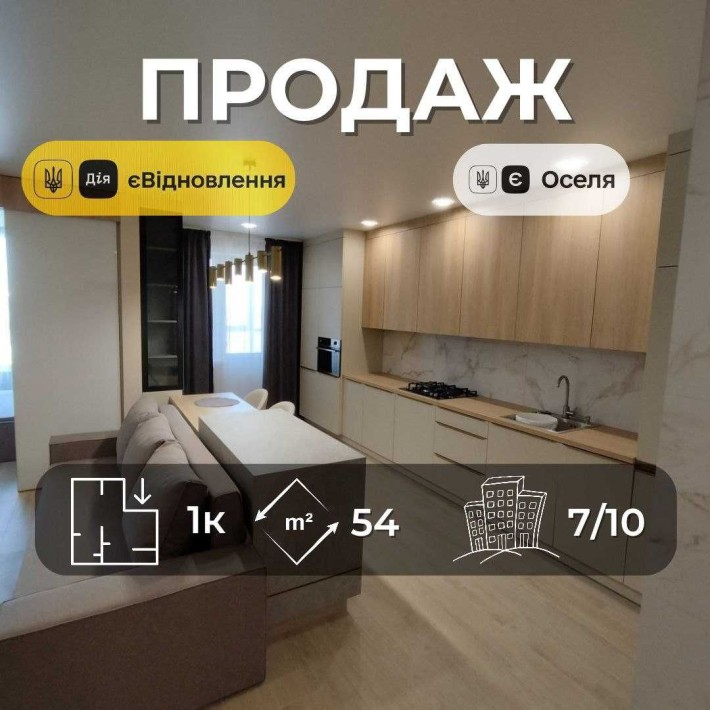 Квартира з якісним ремонтом, меблями та технікою.(YM) - фото 1