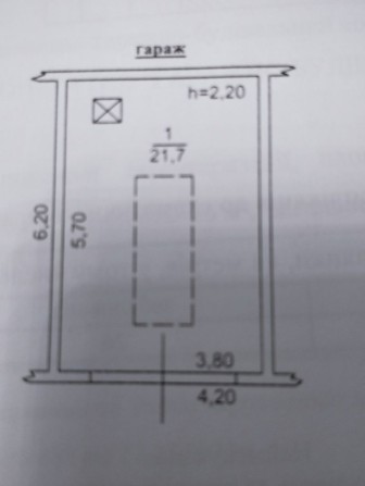 Капитальный гараж в кооперативе "Саксаганец" - фото 1