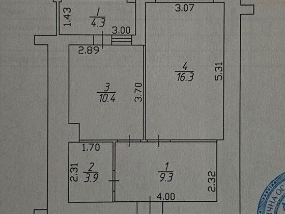 Однокімнатна квартира. Масани. Переуступка. Чернигов