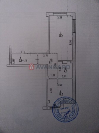 Продаж квартири по Вул.пушкіна 33 - фото 1