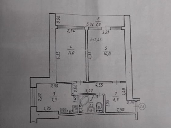 Продаж 2кімн.квартира вул.В.Великого , житловий стан, лоджія. Львов