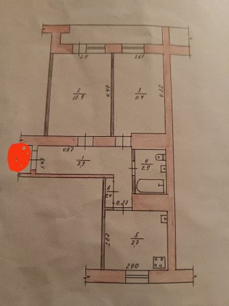 Власник.Продам дво кімнатну квартиру - фото 1