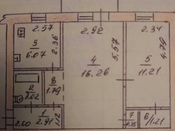 Квартира 2 кімнатна напроти Лахті від ВЛАСНИКА Запорожье