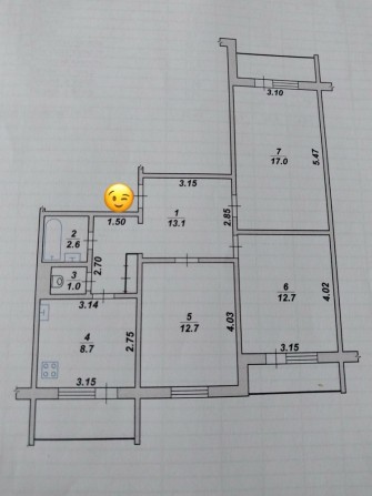 Продам 3кім квартиру - фото 1