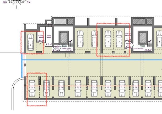 Оренда парклмісця паркомісця ЖК "Містечко Козацьке" - фото 1