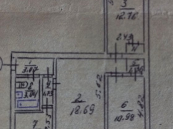Бюджетний варіант 3х кімнатної квартири на Н. Миколаївки Кропивницкий