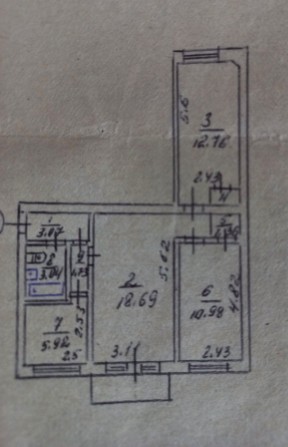 Бюджетний варіант 3х кімнатної квартири на Н. Миколаївки - фото 1
