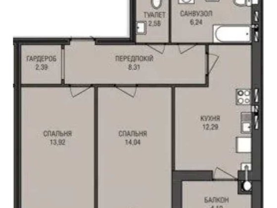 Продам Двокімнатну Квартиру в Центрі - Новобудова Житомир