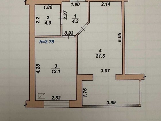 Продаж 1 кімнатної квартири Преміум Парк Житомир