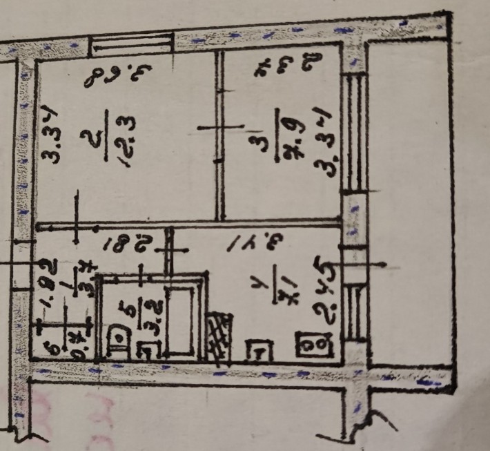 Продам 2-комн.квартиру. - фото 1