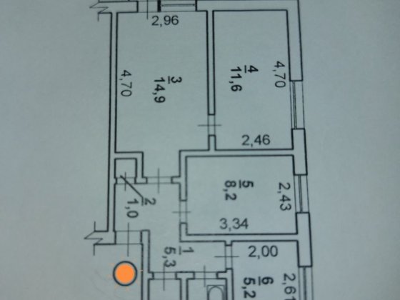 Продаж 3к/к 1/5 з балконом Николаев