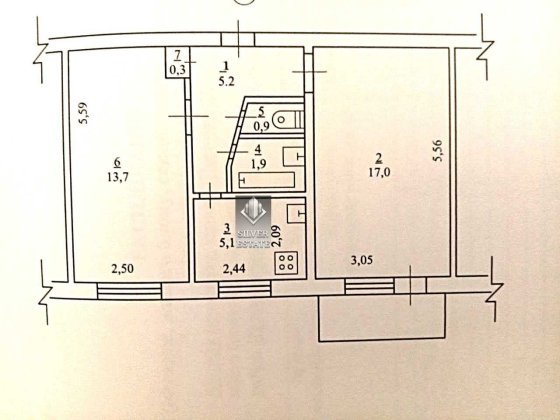 Продам 2-кімнатну квартиру, вул. Пархоменка, Шевченківський район Запорожье