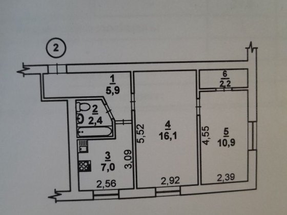 2 -к квартира,квартира в Центре. Декабристов. Миколаїв