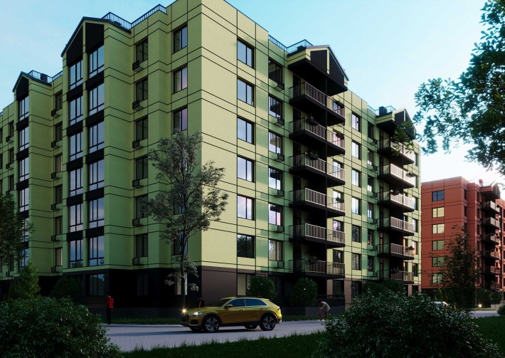 ВІД ЗАБУДОВНИКА 1к квартира 37,33 м² розтермінування 36 місяців - фото 1