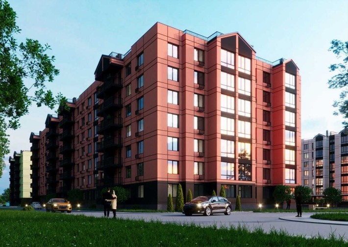 Квартира однокімнатна 38,9 м2 Європейські Липки, балкон, розстрочка - фото 1