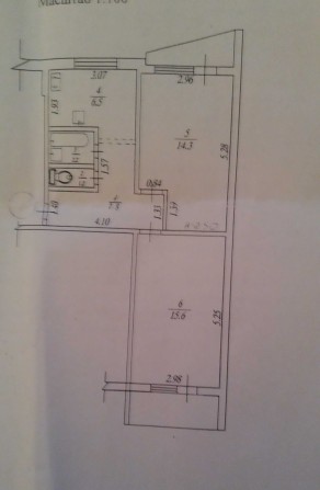Продам 2 кімн. кв.,50 м2,двухбалконку.вул Вартових Неба,м Бот. Сад - фото 1