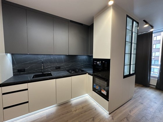 Продаж нової 1 кімнатної квартири 48 м2 Генератор Паркінг підзем-Липки Софіївська Борщагівка