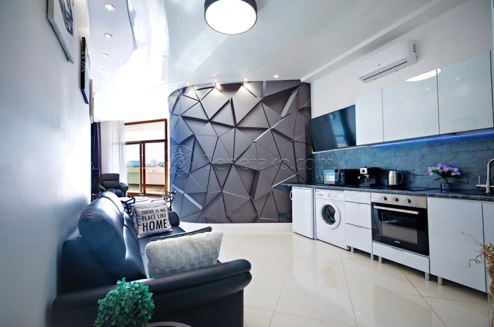 Стильная студия с отдельной спальней в Аркадии. - фото 1