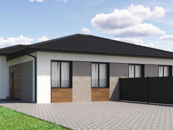 Одноповерхові дуплекси біля озера у Гостомелі Гостомель