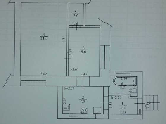 Частина будинку в місті Козятин