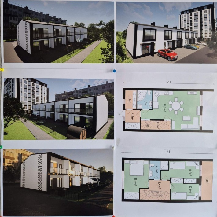 Таунхаус у центрі міста від забудовника з розтермінуванням - фото 1