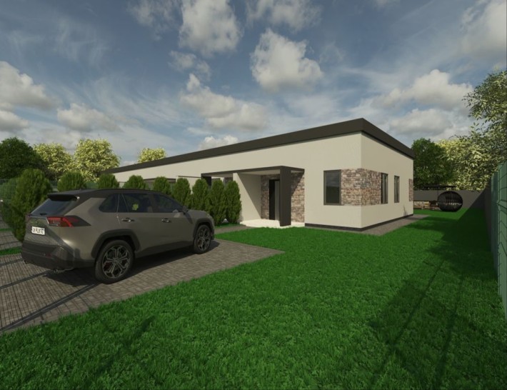 Одноповерховий Таунхаус у м Гостомель поруч з озером - фото 1