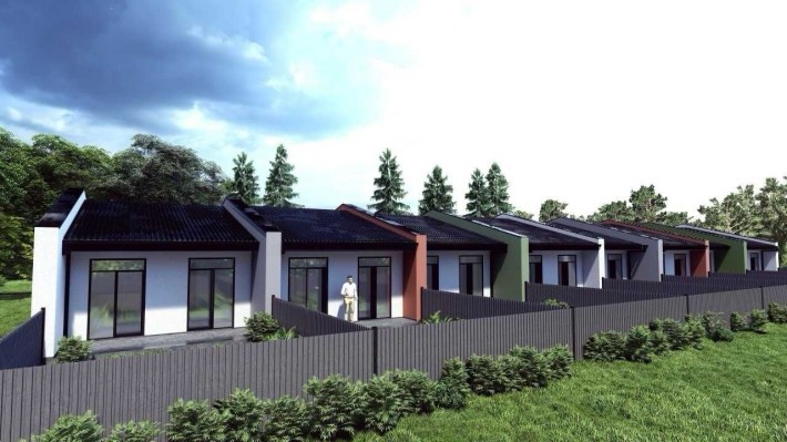 Таунхаус з газовим опаленням, ділянка 1.5 сотки. РОЗСТРОЧКА на рік - фото 1