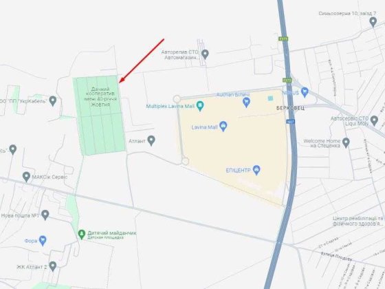 Киев, Коцюбинское. Дачный участок 6 сот от собственника. Дом разрушен Коцюбинское