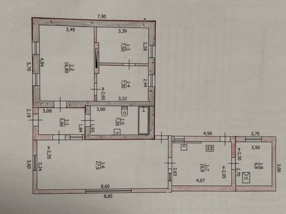 Продам будинок м. Павлоград р-й 12 школи Павлоград