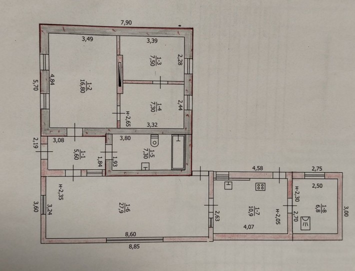 Продам будинок м. Павлоград р-й 12 школи - фото 1