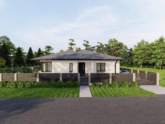 Будинок американка 120 кв+ бомбосховище.С.Княгининок. Княгининок