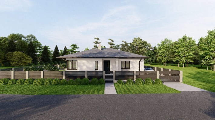 Будинок американка 120 кв+ бомбосховище.С.Княгининок. - фото 1