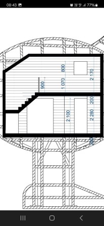 Будиночок на 2поверха з бруса 16х12 - фото 1