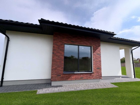 одноповерховий особняк, з гаражем та ділянкою 12 сотих Драгомирчани