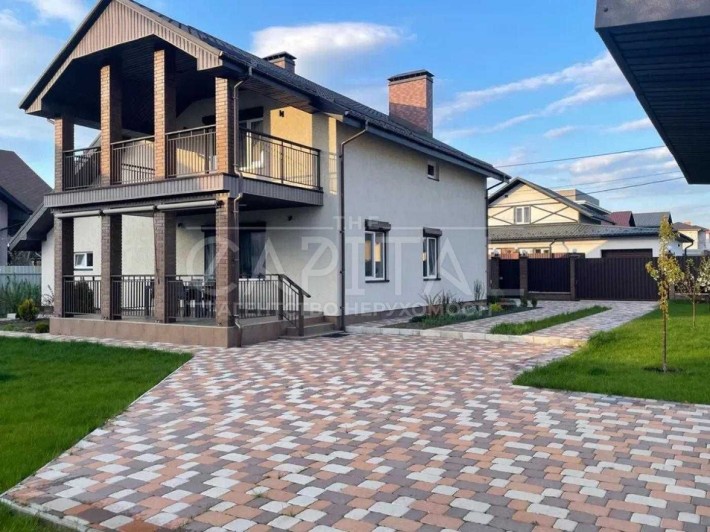 Продаж будинок 200м2 8 соток 4 кім. гараж, тераса, власний сад - фото 1