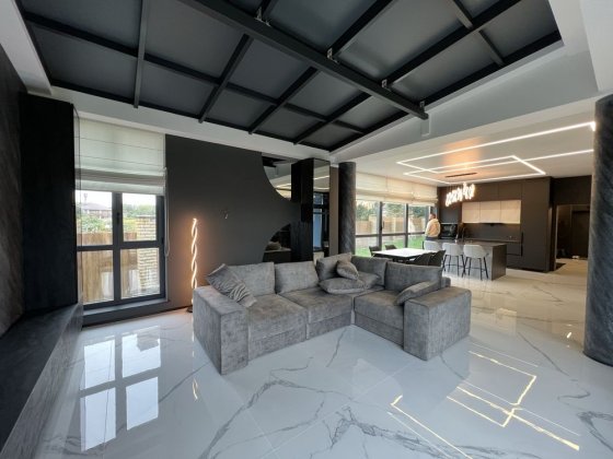 Будинок Хай-Тек з ремонтом та меблями_с. Гатне Гатне