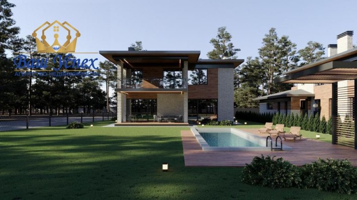 Продажа нового современного дома в селе Козин.Обуховский район. - фото 1