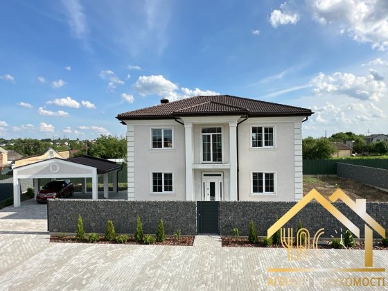 Продаж будинку 190м2 з ділянкою 7,5 соток та автонавісом, Крюківщина Крюковщина