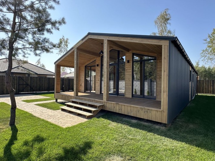 Продаж каркасного БУДИНКУ у Ворзелі! 90 м2, 4,5 сотки - фото 1