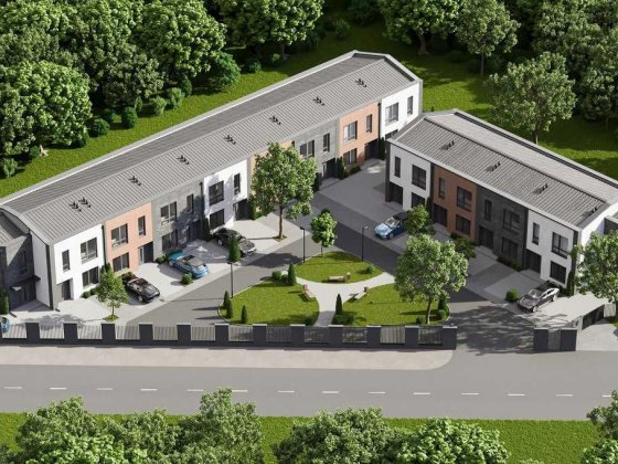 Новий таунхаус із двориком і паркомісцем у Ворзелі Ворзель