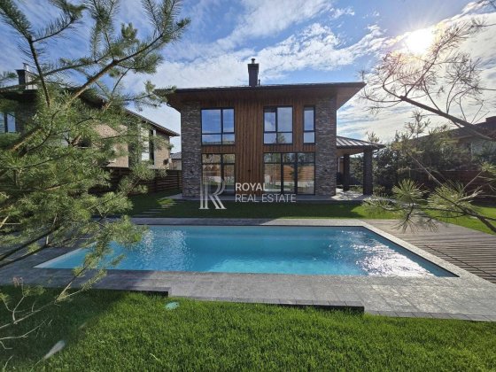 Продаж Будинок 225 м.кв 5-к КМ Нова Ходосівка Газ Басейн Меблі Ходосівка