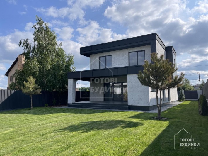 Стильний будинок в Ходосівці. Сучасний дизайн та газове опалення - фото 1