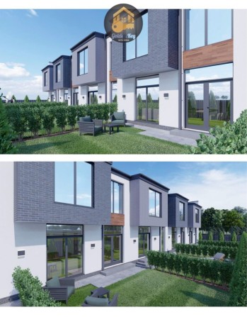 Продам Таунхауси 115м2 + Сонячні Панелі  6квт+4 кімнати,КМ Скайпарк - фото 1