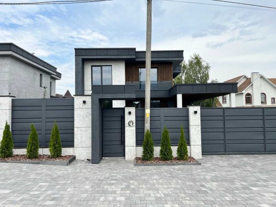 Продам будинок Хай-Тек 216м 8,5 соток ландшафтний дизайн, с. Ходосівка Ходосівка