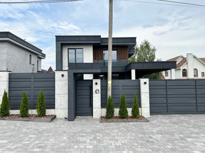 Продам будинок Хай-Тек 216м 8,5 соток ландшафтний дизайн, с. Ходосівка - фото 1