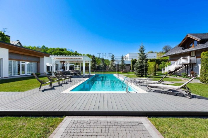 Розкішна 8к вілла з басейном та SPA комплексом ЛІСНИКИ - фото 1