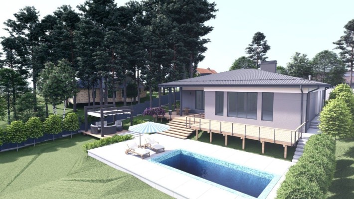 Будинок у соснах 210 м2 на етапі є газ містечко охорона с. Ходосівка - фото 1