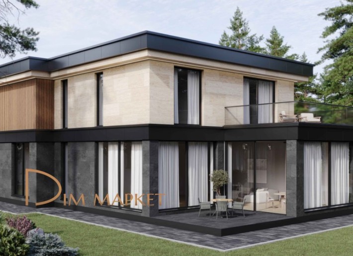 Преміальний дім 380 м2, 12 соток в Новій Ходосівці |басейн|спа|підвал - фото 1