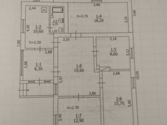 Будинок, м. Кагарлик, Кївська область.(80 км. до Києва). Кагарлык