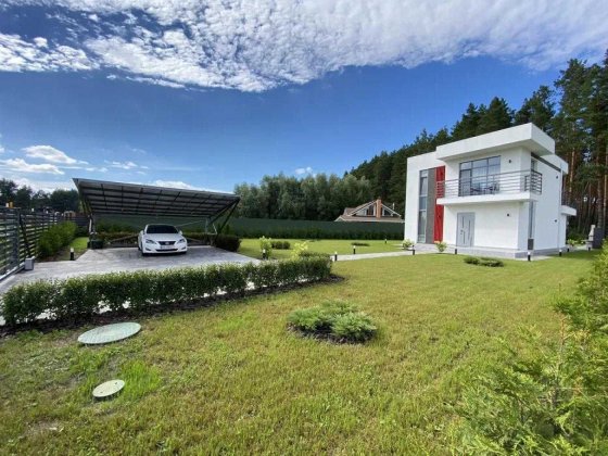 Продаж сучасного котеджу біля лісу КМ Swiss Town, 30 хв до Києва Макарів
